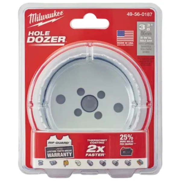 Коронка Milwaukee Hole Dozer Биметалл / 1/2" photo 2 Коронка Milwaukee Hole Dozer Биметалл / 1/2" photo 2