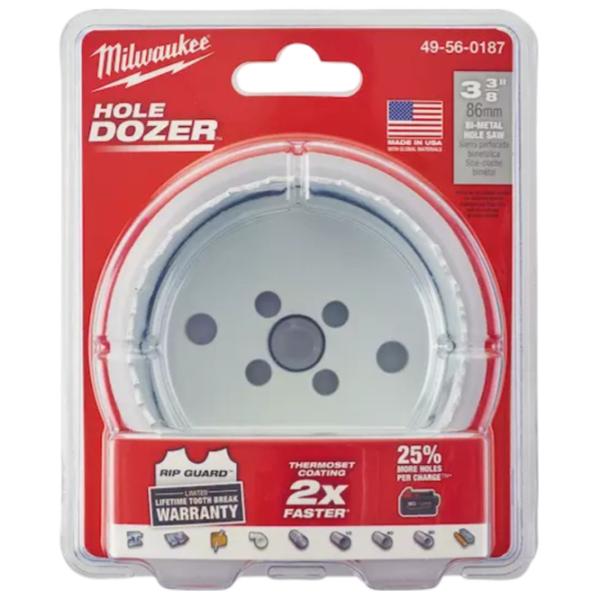 Коронка Milwaukee Hole Dozer Биметалл / 1/2" photo 2 Коронка Milwaukee Hole Dozer Биметалл / 1/2" photo 2