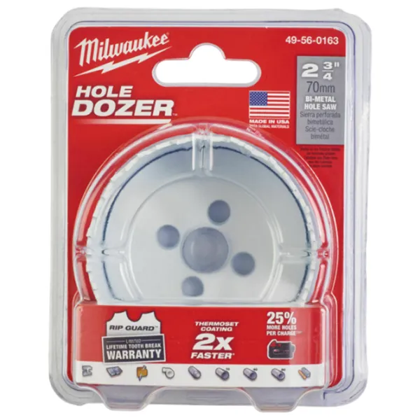 Коронка Milwaukee Hole Dozer Биметалл / 1/2" photo 2 Коронка Milwaukee Hole Dozer Биметалл / 1/2" photo 2