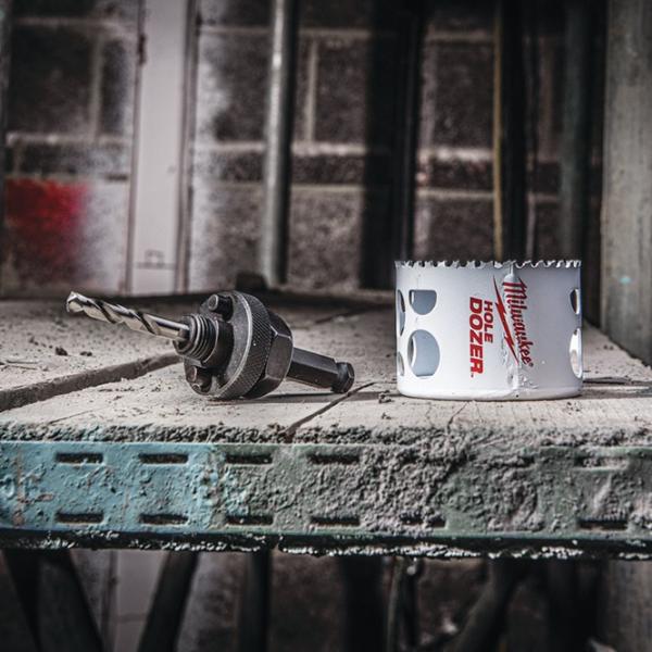 Carotă Milwaukee Hole Dozer Bimetal / 1/2" photo 5 Carotă Milwaukee Hole Dozer Bimetal / 1/2" photo 5