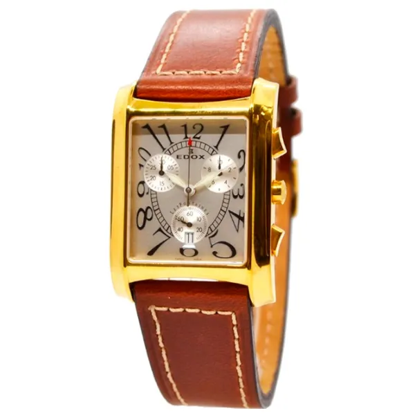 Наручные часы для мужчин Edox 01917-37JP-ABN Кварцевый / 43 x 32 мм photo 1 Наручные часы для мужчин Edox 01917-37JP-ABN Кварцевый / 43 x 32 мм photo 1
