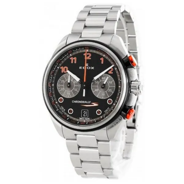 Ceas de mână pentru bărbați Edox 09503-3NOM-NOO Cuarț / 43 mm photo 2