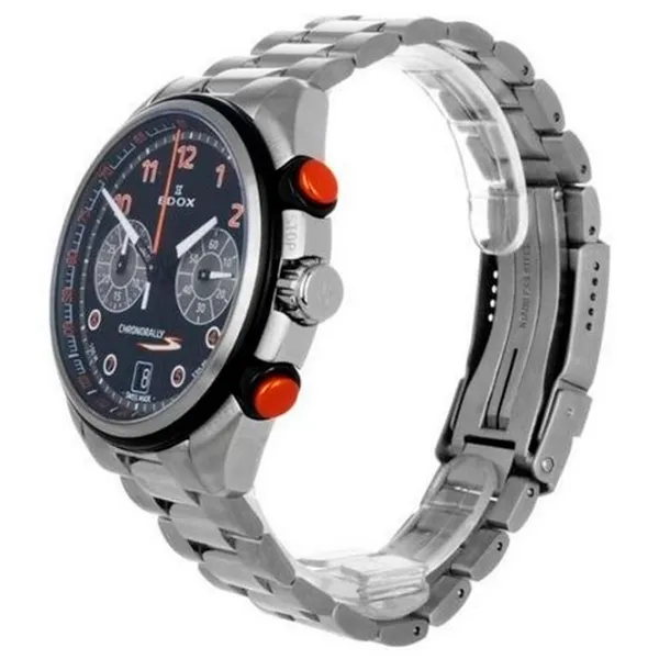 Ceas de mână pentru bărbați Edox 09503-3NOM-NOO Cuarț / 43 mm photo 4