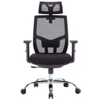 Офисное кресло CUSTO Sevilla Акриловая сетка/ Черный 