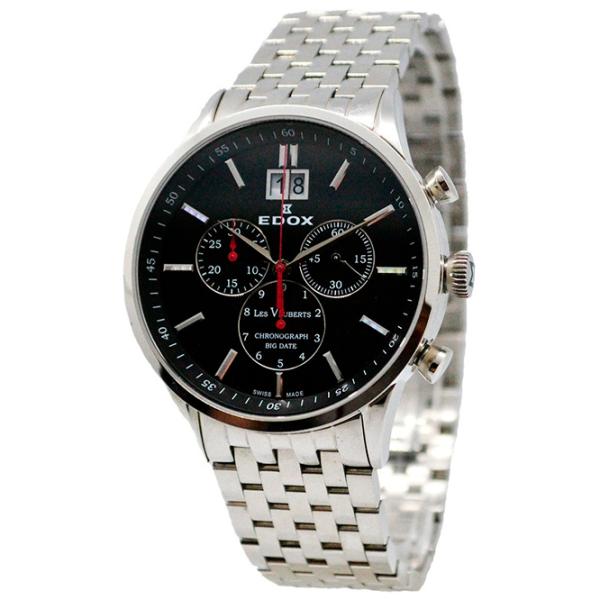Ceas de mână pentru bărbați Edox 10011-3-NIN Cuarț / 40 mm photo 1 Ceas de mână pentru bărbați Edox 10011-3-NIN Cuarț / 40 mm photo 1