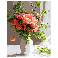 Картина по номерам Strateg Ароматная роза 4823113874445 40 x 30 cm / Вертикальная