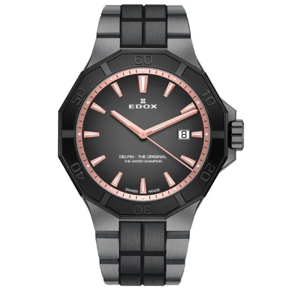 Наручные часы для мужчин Edox 53021-37GNM-NDR Кварцевый / 43 мм photo 1 Наручные часы для мужчин Edox 53021-37GNM-NDR Кварцевый / 43 мм photo 1