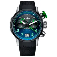 Ceas de mână pentru bărbați Edox 38003-TINV-BUNV Cuarț / 45 mm