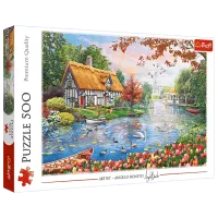 Puzzle Trefl Quiet Haven 10+/ Количество деталей: 500