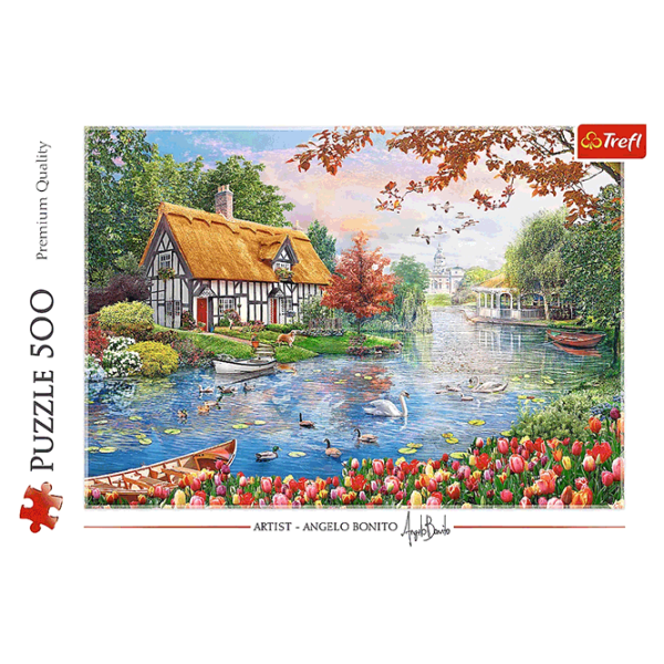 Puzzle Trefl Quiet Haven 10+/ Количество деталей: 500 photo 3