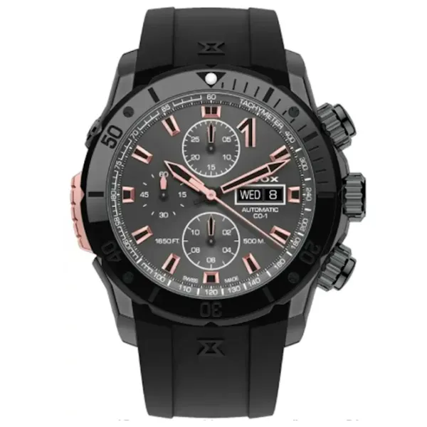 Наручные часы для мужчин Edox 01128-37GNRCA-GNR Механический / 45 мм photo 1 Наручные часы для мужчин Edox 01128-37GNRCA-GNR Механический / 45 мм photo 1