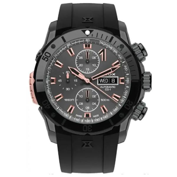 Наручные часы для мужчин Edox 01128-37GNRCA-GNR Механический / 45 мм photo 1 Наручные часы для мужчин Edox 01128-37GNRCA-GNR Механический / 45 мм photo 1