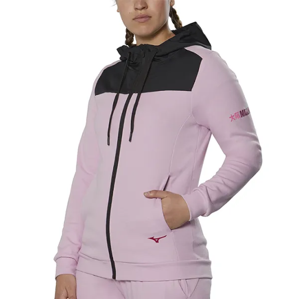 Jachetă sport pentru femei Mizuno k2gc2201 65  L / Pink photo 4 Jachetă sport pentru femei Mizuno k2gc2201 65  L / Pink photo 4