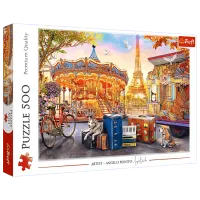 Puzzle Trefl Weekend in Paris 9+/ Количество деталей: 500