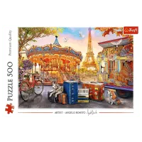 Puzzle Trefl Weekend in Paris 9+/ Numărul de piese: 500 photo 2