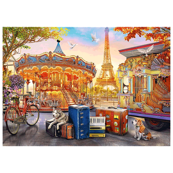 Puzzle Trefl Weekend in Paris 9+/ Numărul de piese: 500 photo 3 Puzzle Trefl Weekend in Paris 9+/ Numărul de piese: 500 photo 3