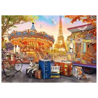 Puzzle Trefl Weekend in Paris 9+/ Numărul de piese: 500 photo 3