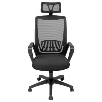 Офисное кресло CUSTO Venezia Акриловая сетка/ Черный 