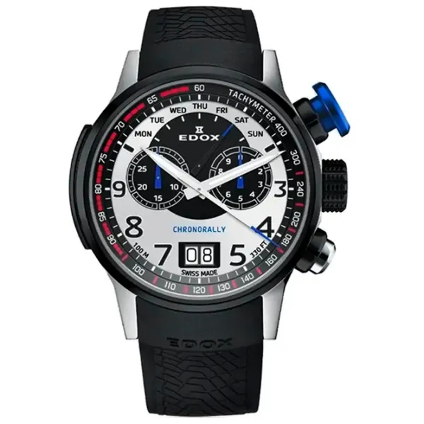 Ceas de mână pentru bărbați Edox 38001-TINNBU-BN Cuarț / 48 mm photo 1 Ceas de mână pentru bărbați Edox 38001-TINNBU-BN Cuarț / 48 mm photo 1