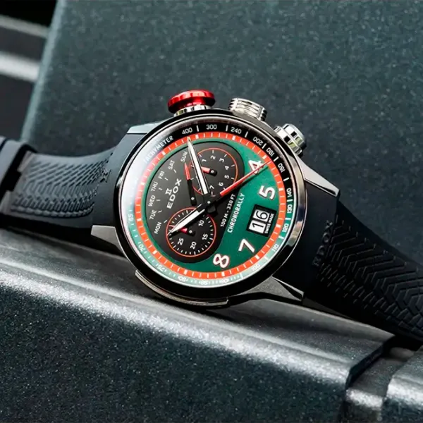 Наручные часы для мужчин Edox 38001-TINNR-VR Кварцевый / 48 мм photo 2 Наручные часы для мужчин Edox 38001-TINNR-VR Кварцевый / 48 мм photo 2