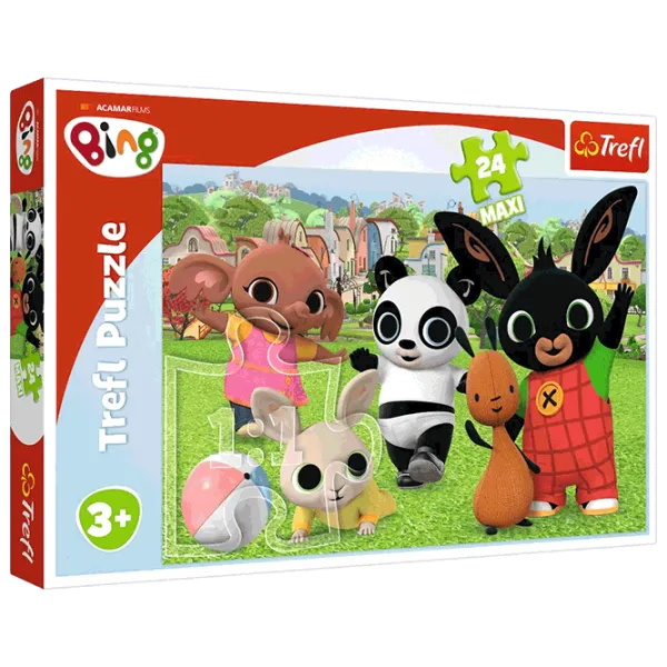 Puzzle Trefl Bing 3+/ Numărul de piese: 24 photo 1 Puzzle Trefl Bing 3+/ Numărul de piese: 24 photo 1