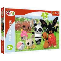 Puzzle Trefl Bing 3+/ Количество деталей: 24