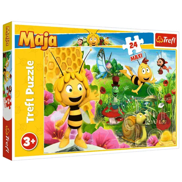 Puzzle Trefl Maja 3+/ Numărul de piese: 24 photo 1 Puzzle Trefl Maja 3+/ Numărul de piese: 24 photo 1