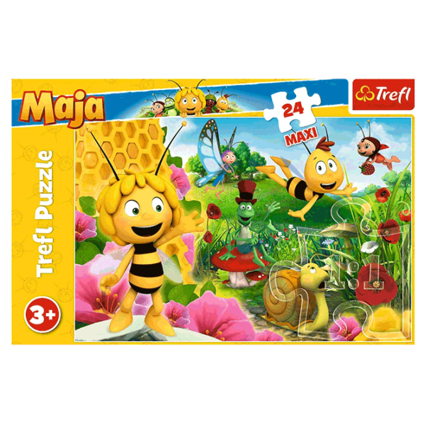 Puzzle Trefl Maja 3+/ Numărul de piese: 24 photo 3 Puzzle Trefl Maja 3+/ Numărul de piese: 24 photo 3