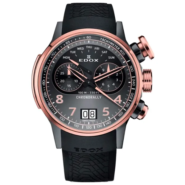 Ceas de mână pentru bărbați Edox 38003-TINGR-GNR Cuarț / 45 mm photo 1 Ceas de mână pentru bărbați Edox 38003-TINGR-GNR Cuarț / 45 mm photo 1