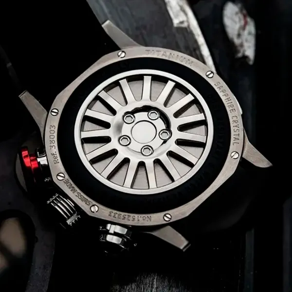Ceas de mână pentru bărbați Edox 38003-TINRO-CARO Cuarț / 45 mm photo 3 Ceas de mână pentru bărbați Edox 38003-TINRO-CARO Cuarț / 45 mm photo 3