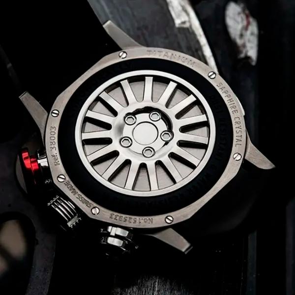 Ceas de mână pentru bărbați Edox 38003-TINRO-CARO Cuarț / 45 mm photo 3 Ceas de mână pentru bărbați Edox 38003-TINRO-CARO Cuarț / 45 mm photo 3