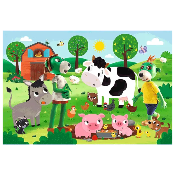Puzzle Trefl The Treflik Family 3+/ Количество деталей: 24 photo 2