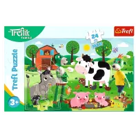 Puzzle Trefl The Treflik Family 3+/ Numărul de piese: 24 photo 3