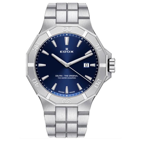 Ceas de mână pentru bărbați Edox 53021-3M-BUIN Cuarț / 43 mm photo 1
