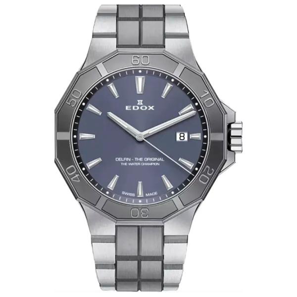 Ceas de mână pentru bărbați Edox 53021-3GM-GIN Cuarț / 43 mm photo 1 Ceas de mână pentru bărbați Edox 53021-3GM-GIN Cuarț / 43 mm photo 1