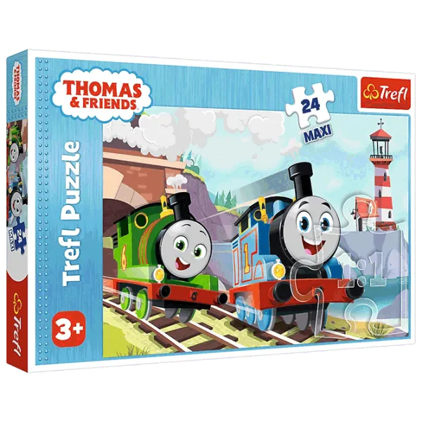Puzzle Trefl Thomas & Friends 3+/ Numărul de piese: 24 photo 1 Puzzle Trefl Thomas & Friends 3+/ Numărul de piese: 24 photo 1