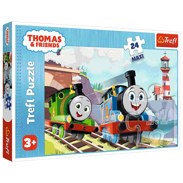 Puzzle Trefl Thomas & Friends 3+/ Numărul de piese: 24 photo 1 Puzzle Trefl Thomas & Friends 3+/ Numărul de piese: 24 photo 1