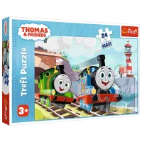 Puzzle Trefl Thomas & Friends 3+/ Numărul de piese: 24
