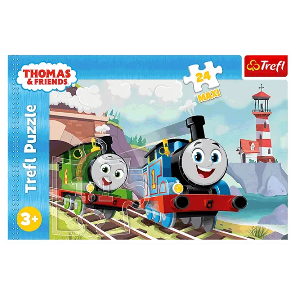 Puzzle Trefl Thomas & Friends 3+/ Numărul de piese: 24 photo 3 Puzzle Trefl Thomas & Friends 3+/ Numărul de piese: 24 photo 3