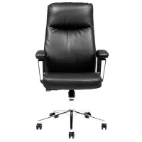 Fotoliu de birou CUSTO Braga Piele artificială/ Black 