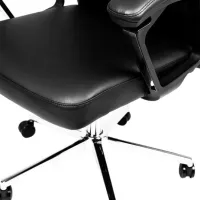 Fotoliu de birou CUSTO Braga Piele artificială/ Black photo 5
