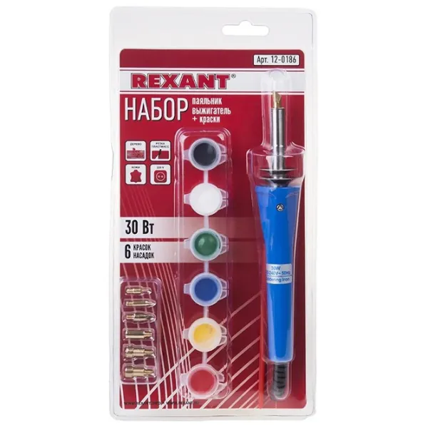 Ciocan de lipit Rexant 12-0186 30 W / Plastic / De contact photo 3
