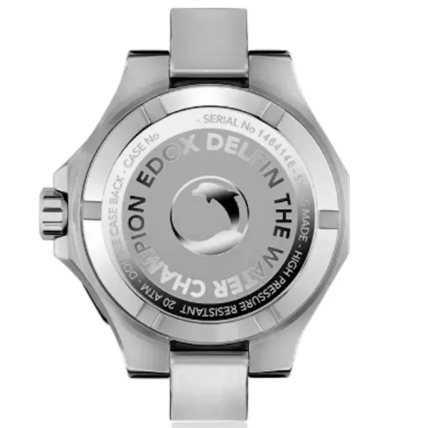 Ceas de mână pentru bărbați Edox 53021-3M-NIN Cuarț / 43 mm photo 2 Ceas de mână pentru bărbați Edox 53021-3M-NIN Cuarț / 43 mm photo 2