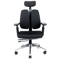 Fotoliu de birou CUSTO Budapesta Stofă/ Black 