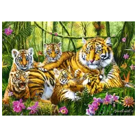 Puzzle Trefl Tiger Family 9+/ Numărul de piese: 500 photo 3