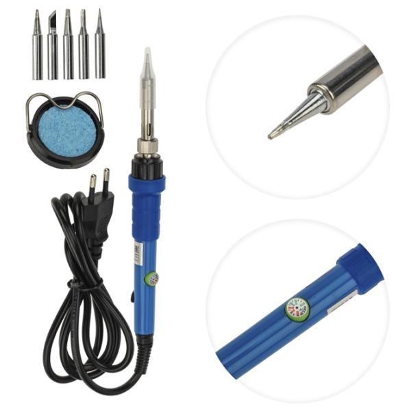 Ciocan de lipit Rexant 12-0614 60 W / Plastic / De contact photo 3