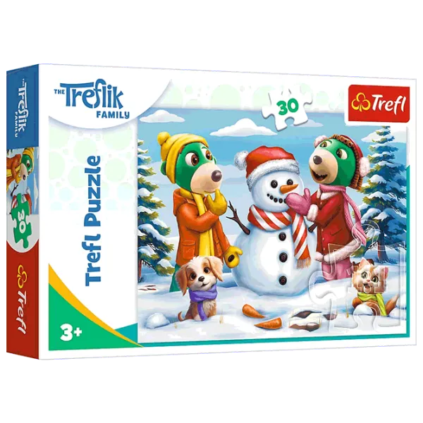 Puzzle Trefl Зима Trefliks 3+/ Количество деталей: 30 photo 1