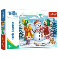 Puzzle Trefl Зима Trefliks 3+/ Количество деталей: 30