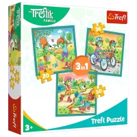 Puzzle Trefl The Treflik Family 3+/ Numărul de piese: 106