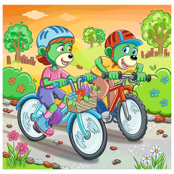 Puzzle Trefl The Treflik Family 3+/ Numărul de piese: 106 photo 2 Puzzle Trefl The Treflik Family 3+/ Numărul de piese: 106 photo 2